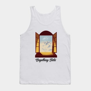 Engelberg-Titlis ski poster Tank Top